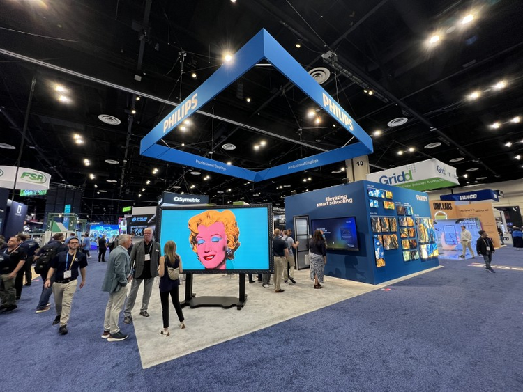 飞利浦商显闪耀美国InfoComm 2025：屏显艺术盛宴，以科技定义显示新标杆