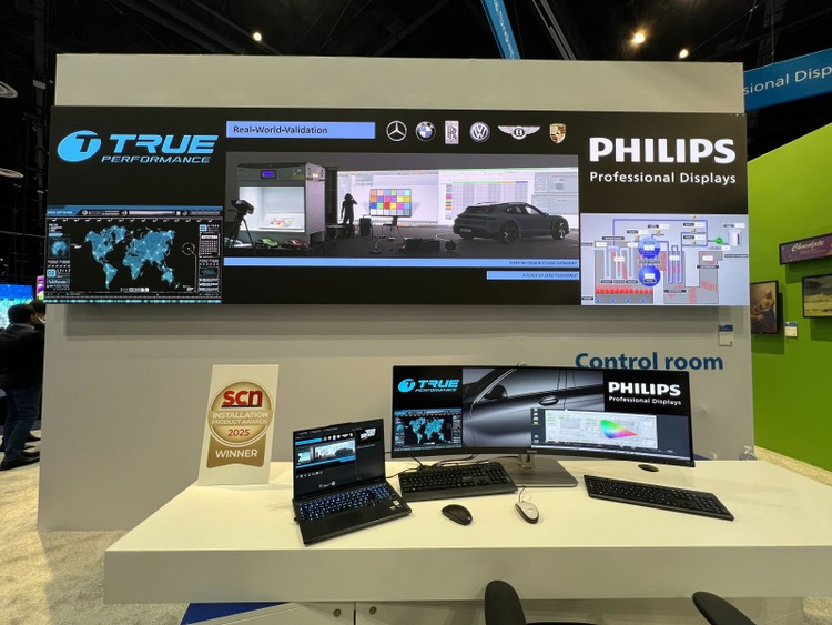 飞利浦商显闪耀美国InfoComm 2025：屏显艺术盛宴，以科技定义显示新标杆