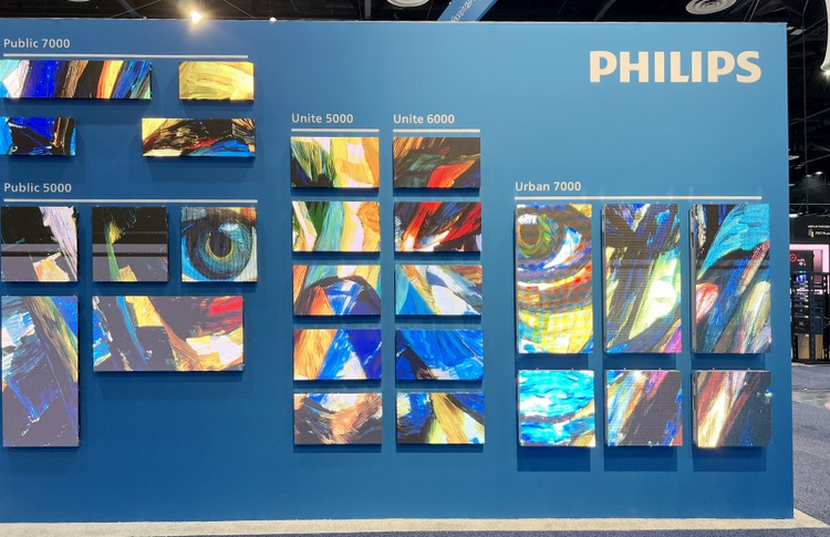 飞利浦商显闪耀美国InfoComm 2025：屏显艺术盛宴，以科技定义显示新标杆