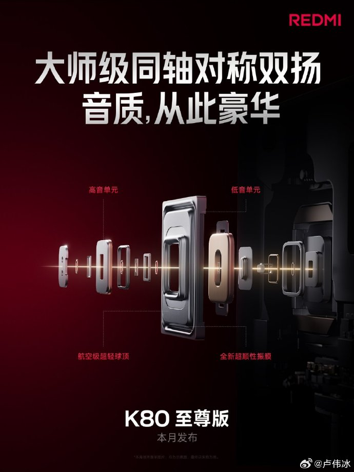 辰瑞光学独供REDMI K80至尊版OIS摄像头模组