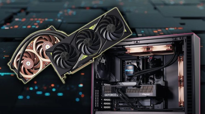 SyCom推出GeForce RTX 5080 Hydro LC显卡，搭载配备猫头鹰风扇的一体式水冷散热方案 ...