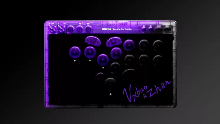 冠军之选，八位堂天刃星街机控制器紫透双签版重磅上市