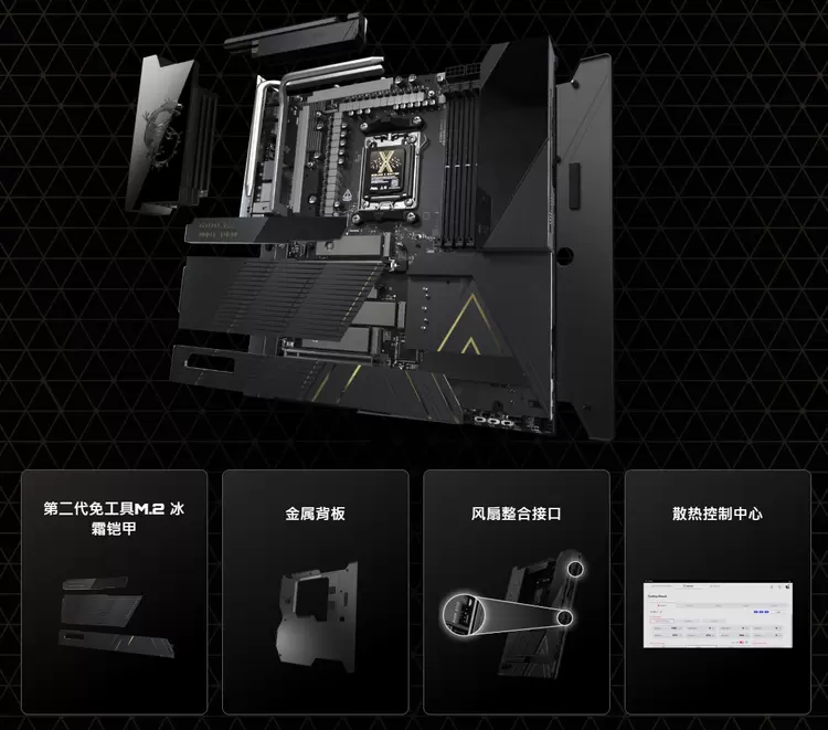 微星发布十周年限定MEG X870E GODLIKE X EDITION超神主板，全球限量1000片