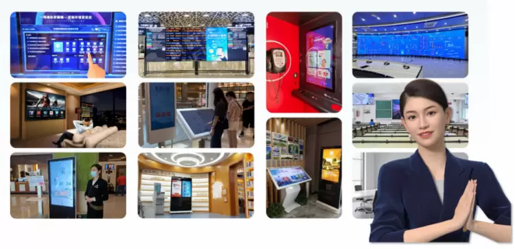 AI数字人主持人大屏落地多场景商用，魔珐科技开启全空间智能交互时代